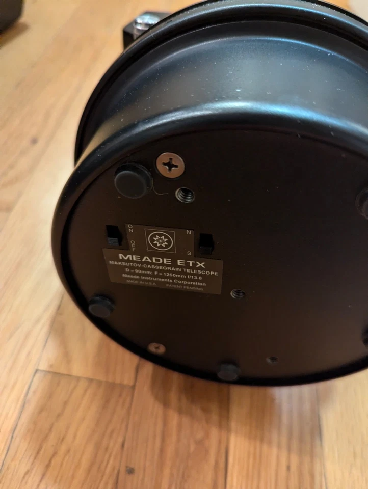 Meade ETX-90 Telescope Maksutov Cassegrain with Carrycase extras d=90mm f=125 - Image 4 of 4