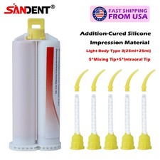 Dental Silicone Impression Material Heavy/Medium/Light Body Normal/Fast Set
