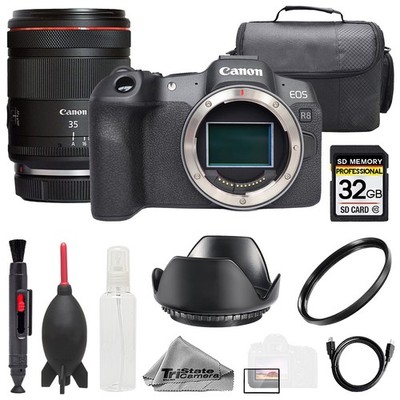 Canon EOS R8 + RF 35mm f/1.4 L VCM Lens +32GB+ UV Filter- Basic Kit