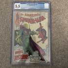 Amazing Spider-Man #66 CGC 5.5 (1968) Mysterio Cover Small Slab Crack At Bottom