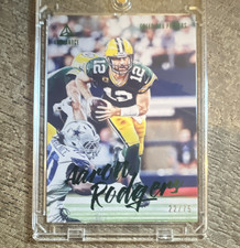 2020 Panini Luminance Aaron Rodgers #42 Green /75 Packers Football