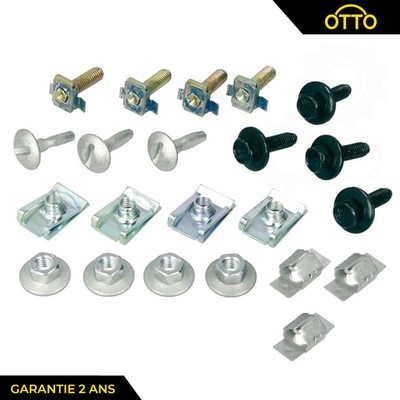 Lot De 50 Vis Rivet Pour Carrosserie - Compatible VAG, Peugeot, Citroën, Renault - Connect 36361