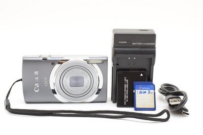 Canon IXY 130 PowerShot ELPH 140 IS IXUS 150 16MP Digitalkamera Grau [EXC+++]