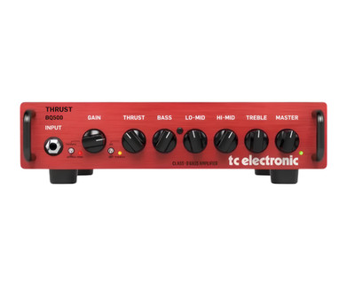 TC Electronic Thrust BQ500 Bassverstärker Topteil 500W Class-D MOSFET DI-Out Kom
