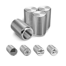 Steel Hawk Custom Precision Cnc Machined Stainless Steel Tire Air Valve Caps Steel Hawk Custom Precision Cnc Machined Stainless Steel Tire Air Valve Caps