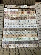 154 Wood Pen Blanks 17 species 3/4" x 3/4" x 5 1/2" lathe wood lumber *FREE SHIP