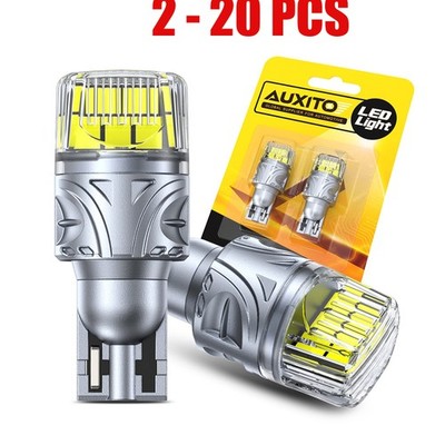 AUXITO LED Reverse Back Up Light Bulb 921 912 W16W T15 2-20PCS Super White 6000K