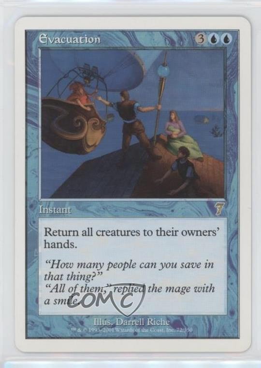 Evacuation Magic: 7th Edition #72 2001