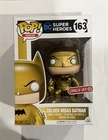 FunkoPop!Vinyl DC Universe Batman Golden Midas Target Exclusive #163 W Protector