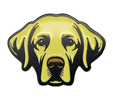 Yellow Labrador Retriever Golf Ball Marker with Hat Clip
