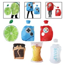 Costume di Halloween per adulti, costumi cosplay riutilizzabili per feste di