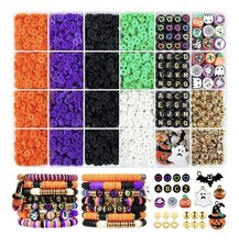 Redtwo Halloween Seed Beads Bracelet Making Kit