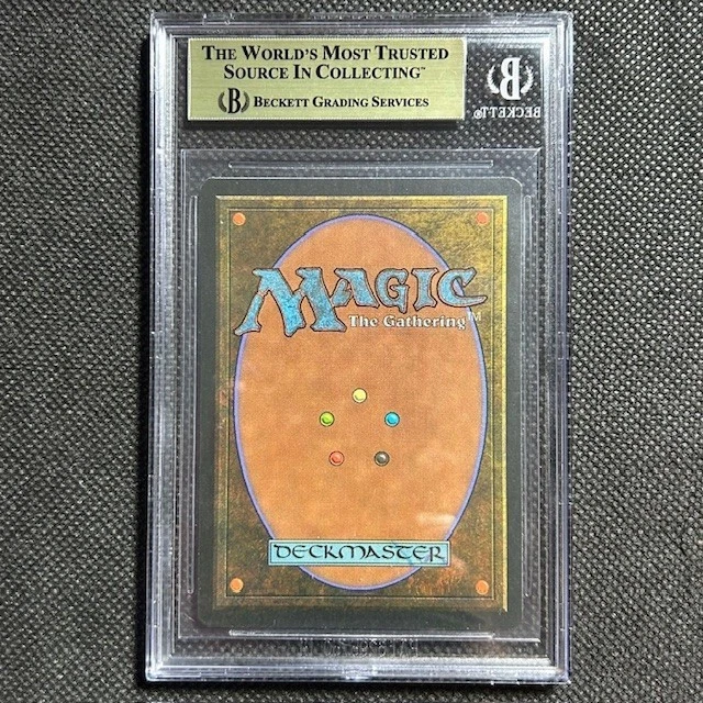 1995 MTG Magic The Gathering Chronicles Storm Seeker BGS 9.5 Gem Mint Pop 1 - Image 3 of 3