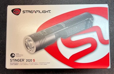 Streamlight 78201 Stinger 2020 S Black PiggyBack Kit, 2 Batteries