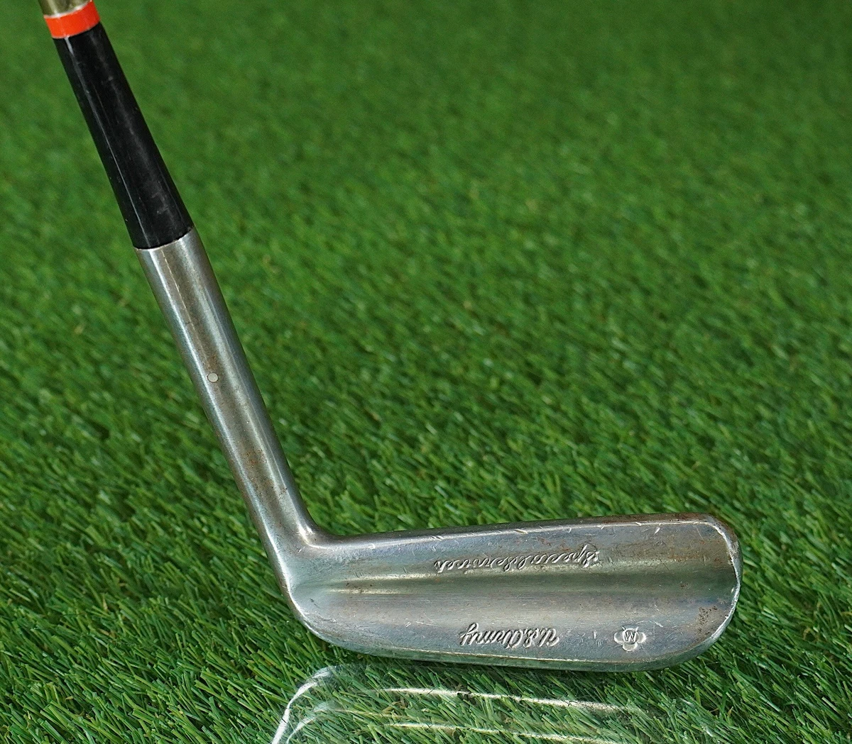J. MacGregor A Putting Cleek Vintage Hickory Shafted Putter