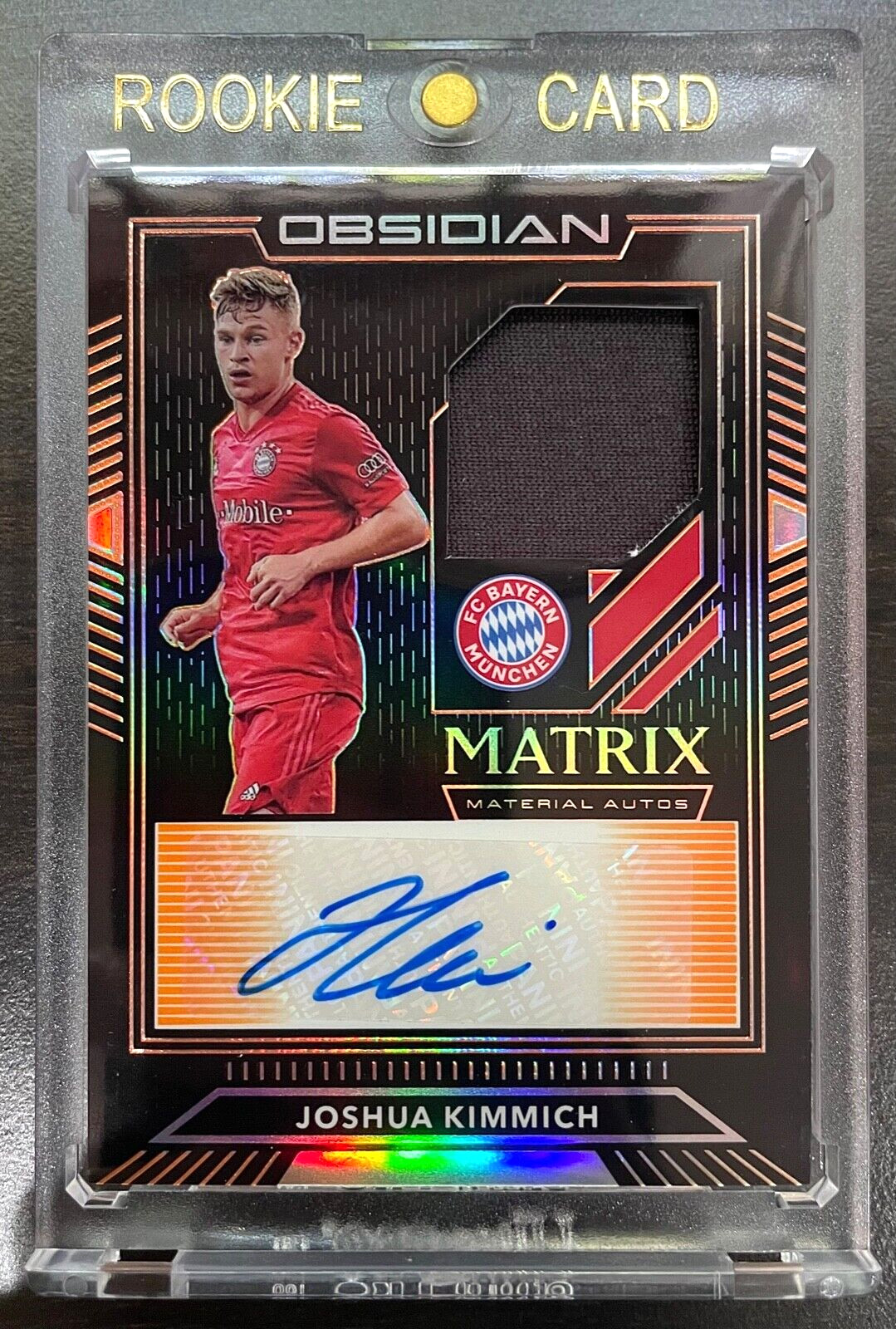 PANINI OBSIDIAN SOCCER AUTO