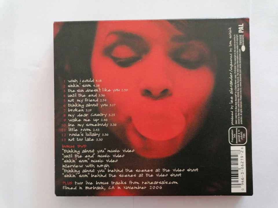 Norah Jones - Not too late (2006) Album CD Soul Jazz Pop Digipak + DVD - Bild 2 von 4