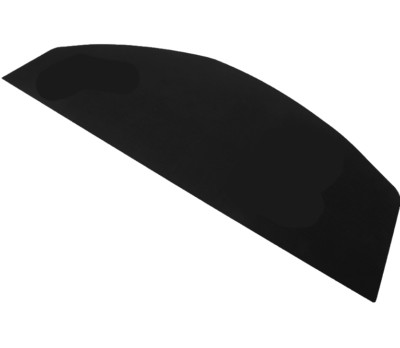 1967-69 PLYMOUTH BARRACUDA BLACK REAR PACKAGE SPEAKER SHELF TRAY