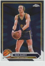 2023-24 TOPPS CHROME RICK BARRY F WARRORS HOF #193 HOT!
