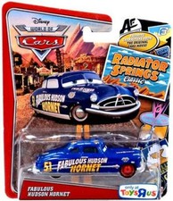 Toys R Us Disney Cars FABULOUS HUDSON HORNET Radiator Springs Classic 1:55 Scale