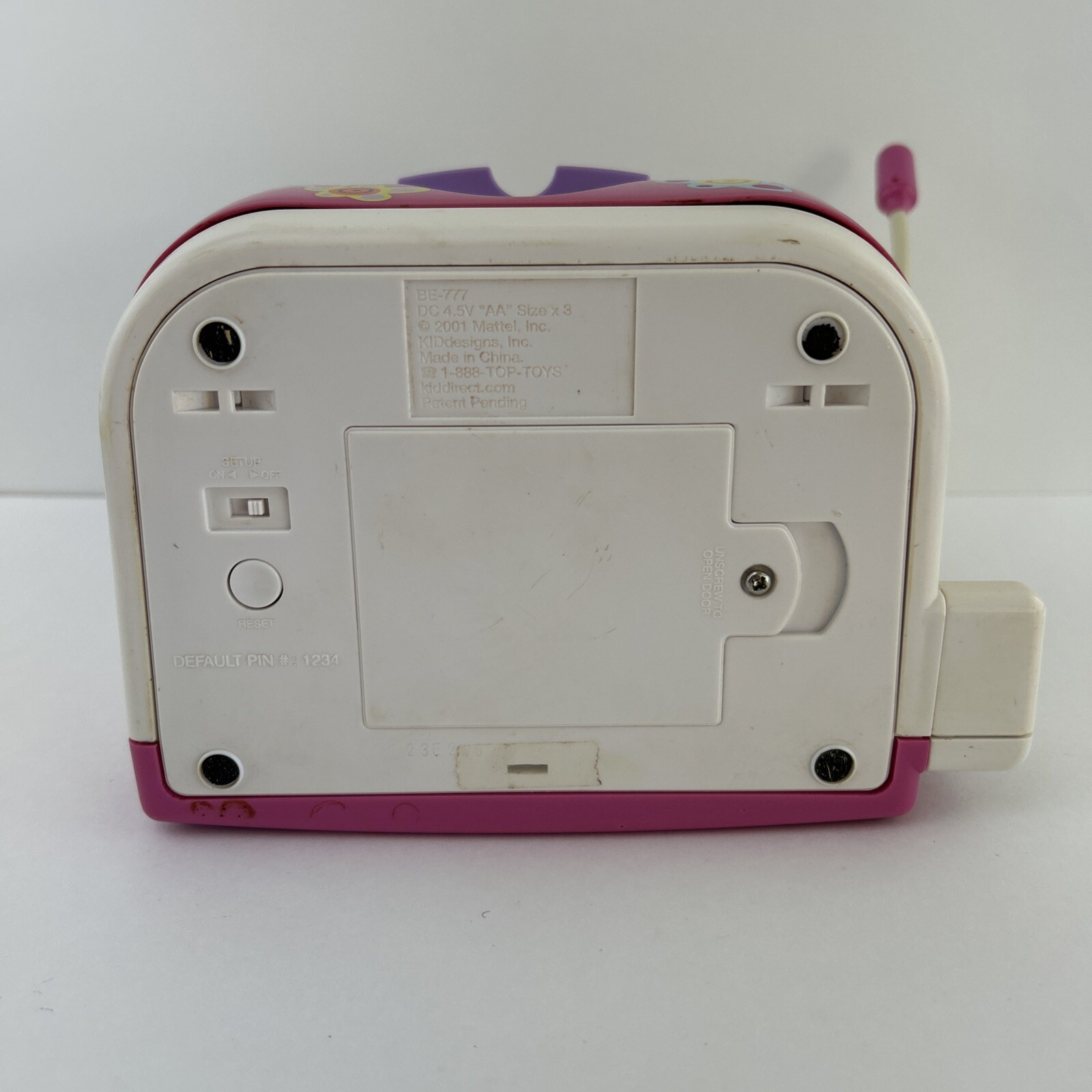 как выглядит Mattel Barbie Bank With Me Electronic ATM Machine 2001 BE-777 Cash Register Toy фото