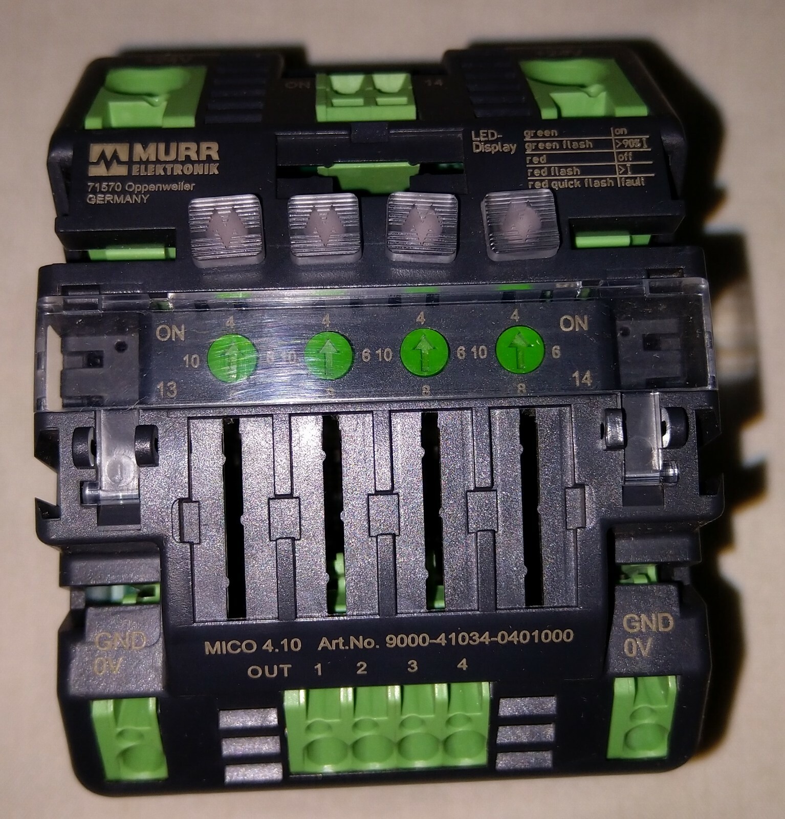 Disjoncteur MURR ELEKTRONIK Neuf - Référence 9000-41034-0401000, Pour Armoire électrique Industrielle