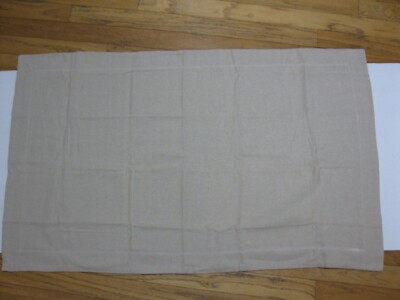 1 VINTAGE THOMAS O'BRIEN TAN /BEIGE HERRINGBONE KING PILLOW SHAM 100% COTTON NEW