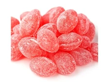 Claey's Sanded Raspberry Drops Candy Candies 5 Pounds Free Shipping