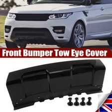 FOR 13-17 RANGE ROVER SPORT L494 FRONT LOWER BUMPER SKID PLATE COVER GLOSS BLACK