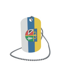 Dog Tag Flag Bunting Buckenhof Dog Tag Aluminium 30 x 50mm