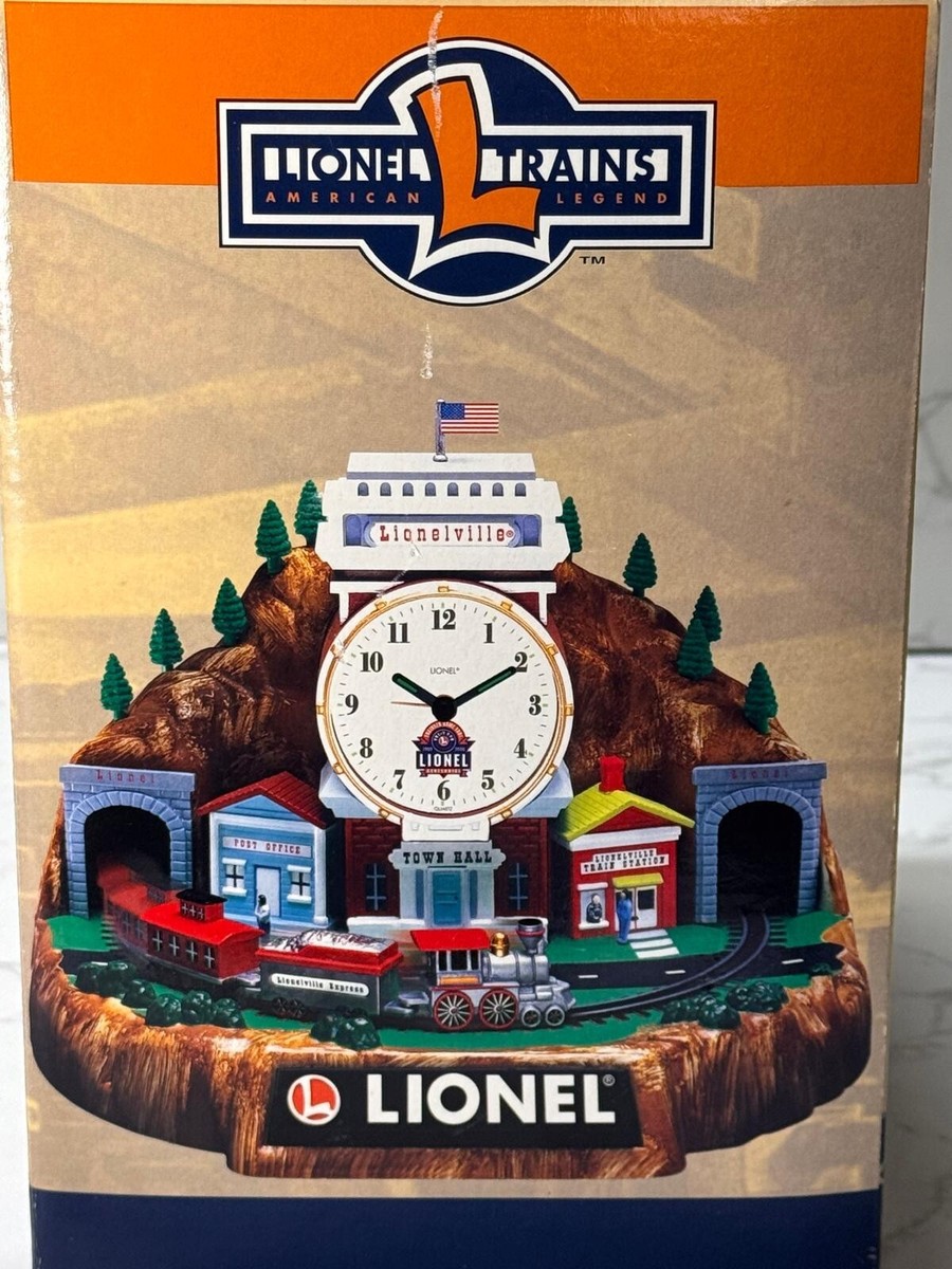 『レア』LIONEL TRAINS 100th ALARM CLOCK Lionel Trains 100th Anniversary Alarm Clock Railroad Sounds