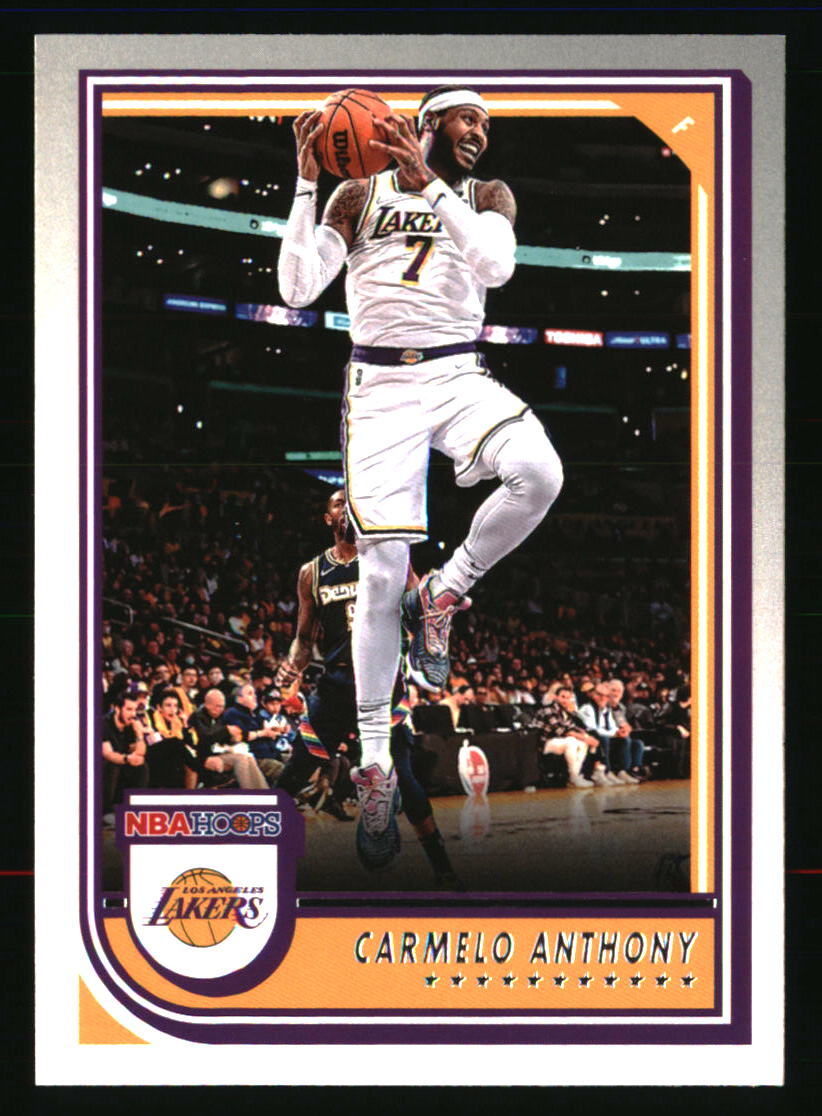 Carmelo Anthony 2022-23 Hoops #174 BASKETBALL Card