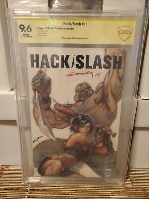 Hack/Slash #11 Image Comics Cover B 2011 CBCS 9.6 Signed By Tim Seeley