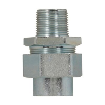 Crouse-Hinds UNY105 1/2 Inch Steel Rigid/IMC Male UNY Union Explosion Proof