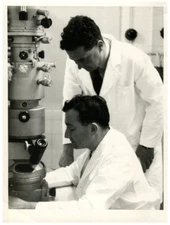 Italy, Laboratory silver print 15x20 Circa 1960 print 