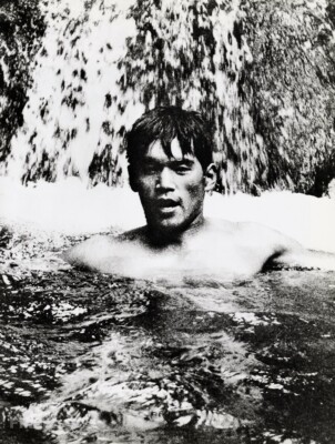 1960s Vintage TAMOTSU YATO Japan Male Nude Man Hot Springs Onsen Photo