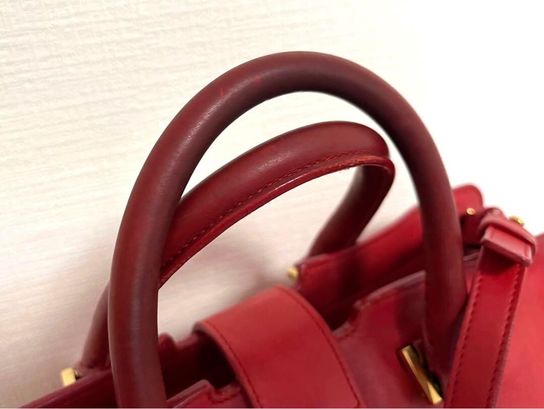 バッグ YSL Cabas Red Saint Laurent YSL Classic Red Tassel Satchel Cabas Bag | eBay