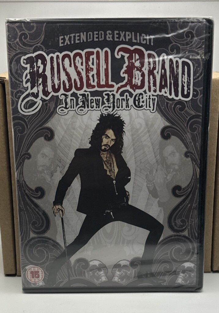 68555 DVD - Russell Brand In New York City Brand New & Sealed **FREE P&P**