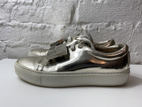 acne studios silver sneakers