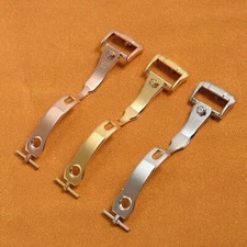 18mm For Piaget Watchbands Deployant Buckle Clasp Stainless Steel Deployment