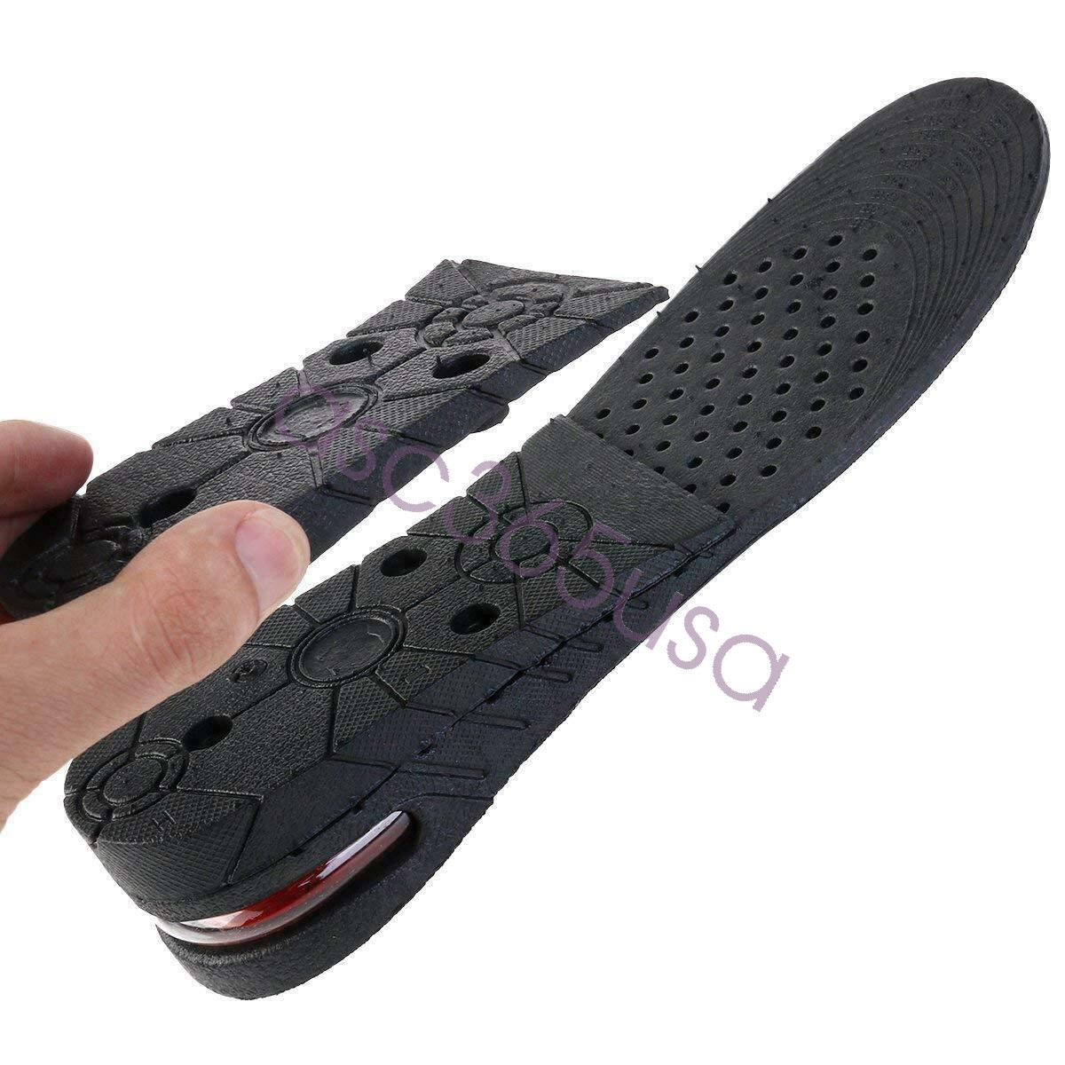Adjust 4 Layer 9cm Unisex Shoe Lift Height Increase Heel Insole