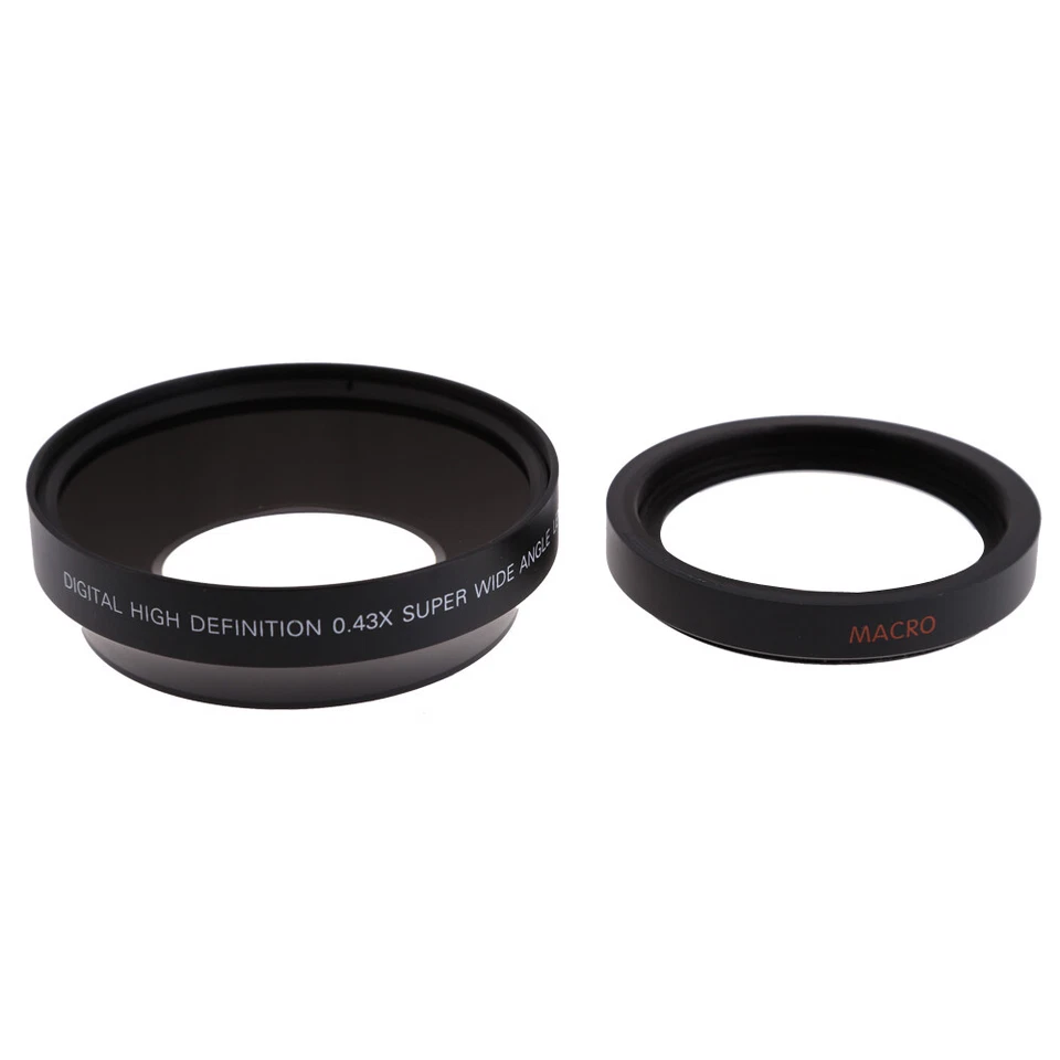 67mm HD 0.43X Wide Angle & Macro Lens for Canon Nikon PENTAX K-30 K-50 DSLR R2N7 - Image 3 of 4
