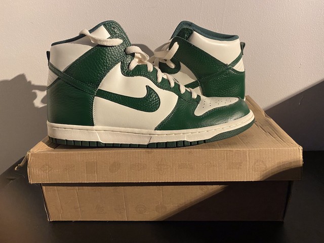 dunk high gorge green