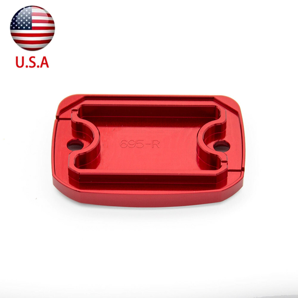 Reservoir Brake Fluid Covers Caps For Ducati Monster 600 695 696 S2R 800 795 796