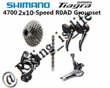 Nuovo gruppo Shimano Tiagra 4700 2X10 velocità strada ST+RD+FD+cassetta+catena 5 pezzi