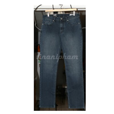 BLUE, DARK BLUE  Buffalo David Bitton Mens Slim Straight Stretch Denim Jeans