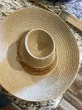 Vintage 1980’s treasure craft pottery Cowboy Hat Chip And Dip Server Mint Cond