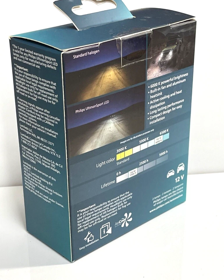 LED PHILIPS UltinonSport H9 Foto 3 de 4