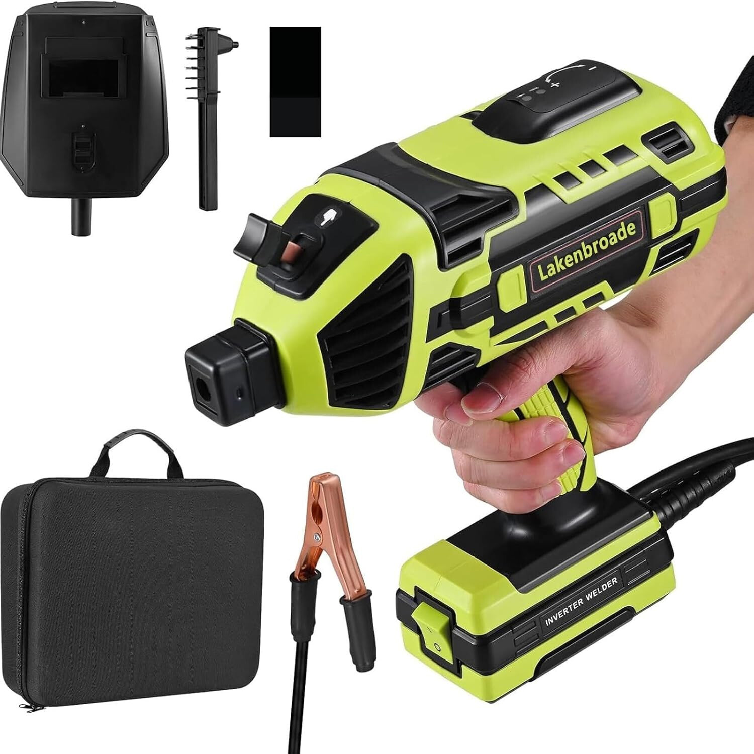 110V 4600W Welding Machine Handheld Portable ARC Welder Gun Hand Held Welder
