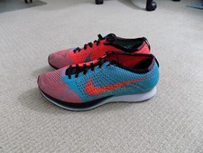 Size 10.5 - Nike Flyknit Racer Hyper Jade for sale online | eBay display picture 3